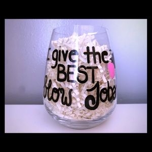 Stemless Wine Glass
